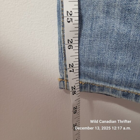 Tommy Hilfiger 36x30 Distressed Light Blue Denim Jeans Cotton - Picture 6 of 6